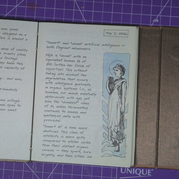 Halo Reach Dr. Halsey’s Journal Diary Limited Edition Hardback - Just Book. - Picture 3 of 7